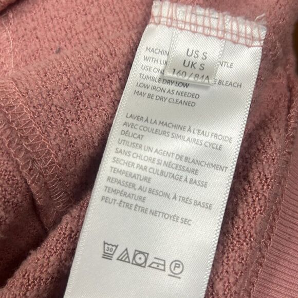 Urban Outfitters Sofia Pocket Cardigan rose small shirt top cropped boxy sweater - Picture 8 of 11